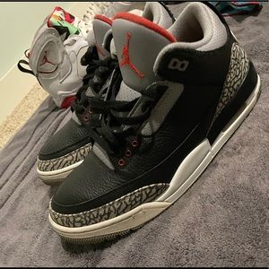 Retro Air Jordan 3 Black Cement